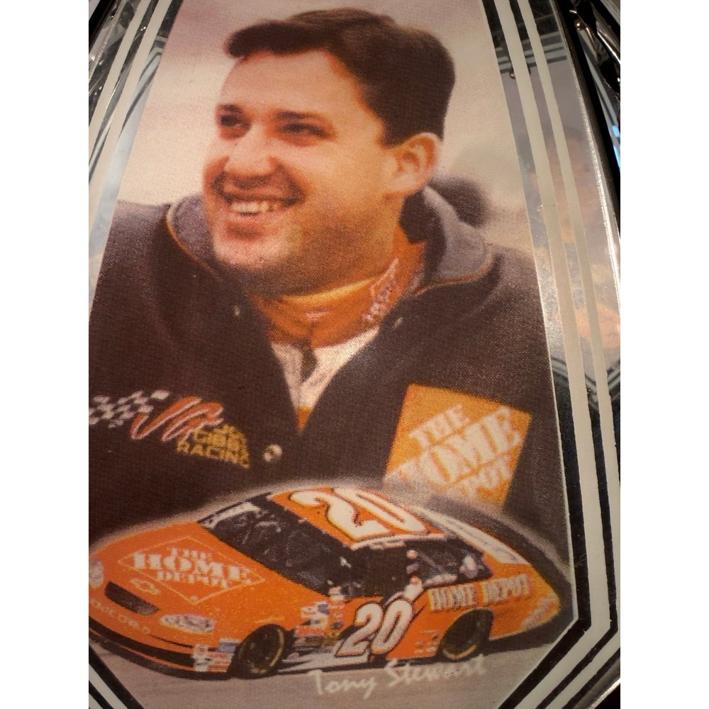Rare Tony Stewart 3 way touch lamp.  NASCAR   The Home Depot #20. - Picture 8 of 8
